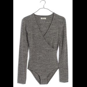Heather Grey Madewell Bodysuit